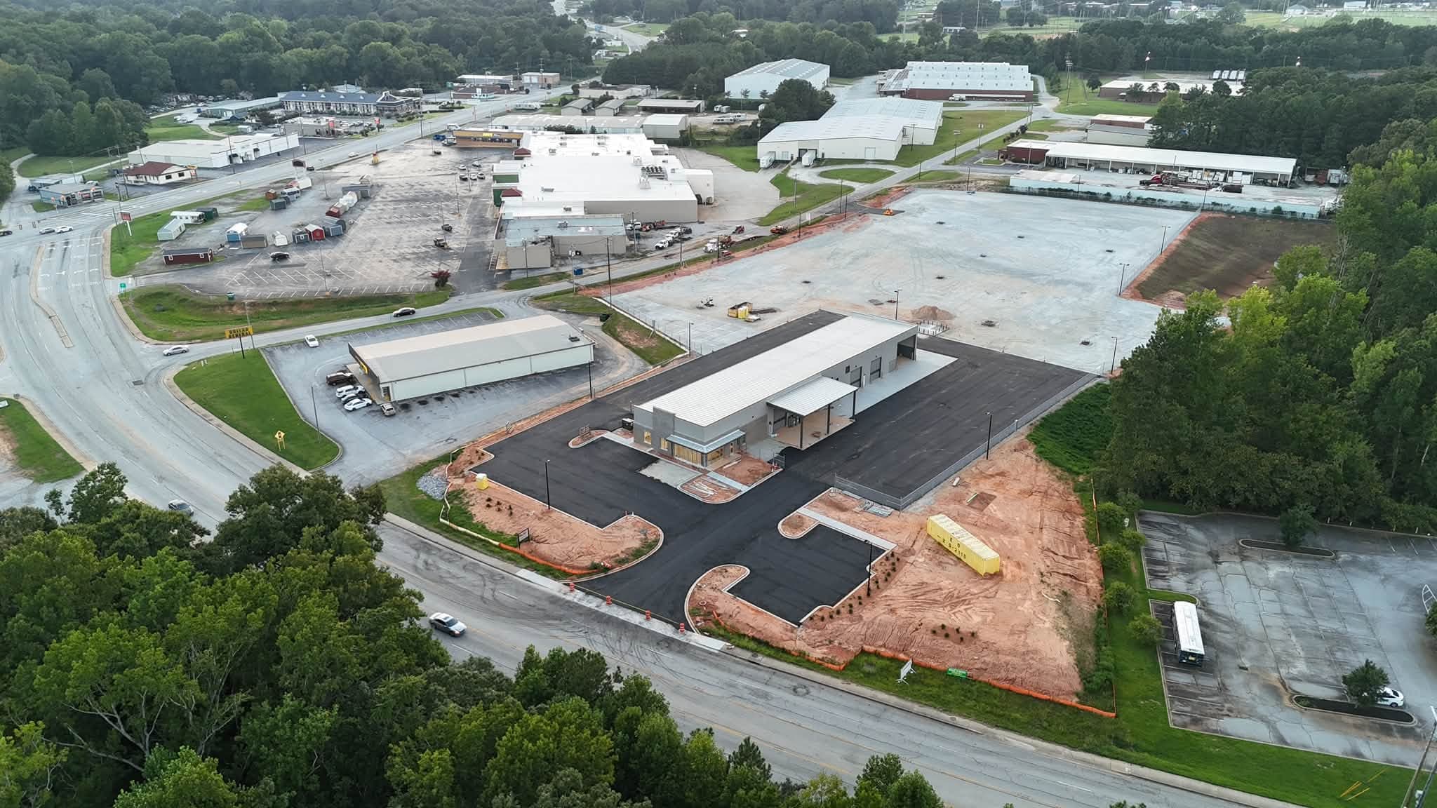 Commercial paving by Moore Asphalt in Pickens, SC