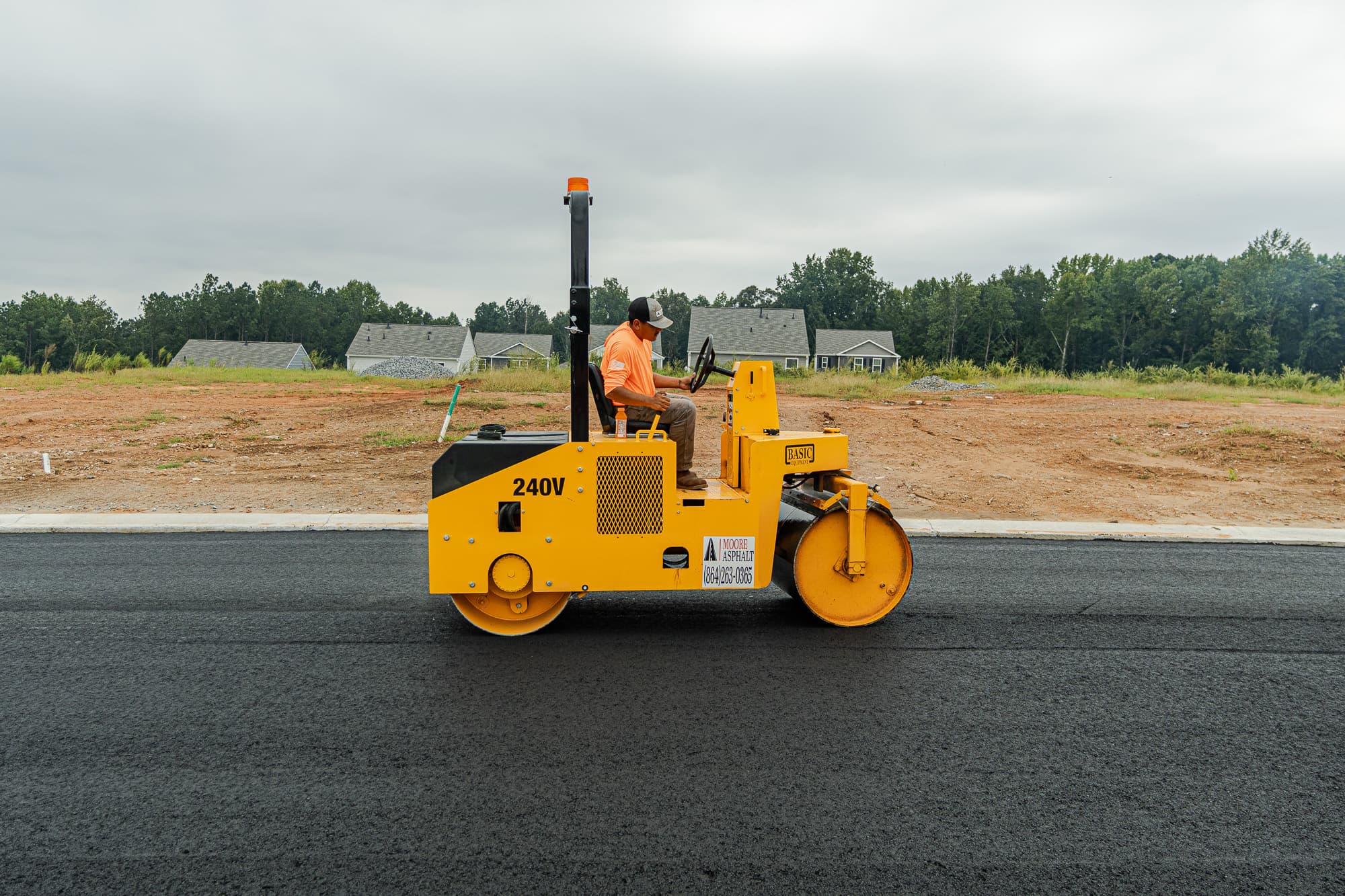 Residential paving by Moore Asphalt in Pickens, SC